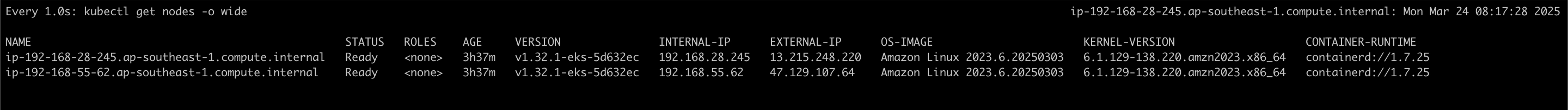 karpenter-get-nodes-after-scale-down-deployment